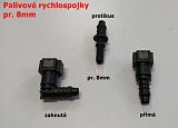 Palivov rychlospojka pr. 8mm (7,98mm) - kliknte pro vce informac