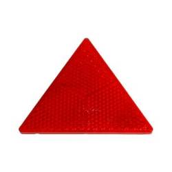 Odrazka trojúhelník - červená - klikněte pro větší náhled