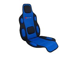 Potah na sedadlo RACE black/blue