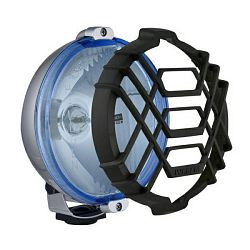 Světlo kulaté pr.152mm dálkové chrom blue/ mřížkou