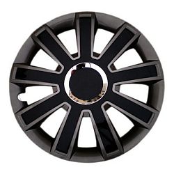 Kryty kol FLASH 15 č.5 black/grafit