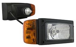 Světlo hranaté H4 245x110 blinkr