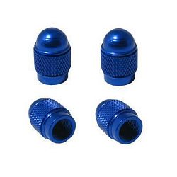 Čepičky na ventilky blue 4ks - klikněte pro větší náhled