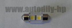 Led sufit 2led 31mm 5050SMD modr, vysoce svtiv - kliknte pro vt nhled