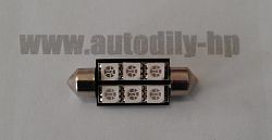 Led sufit 6led 39mm 5050SMD modr - kliknte pro vt nhled