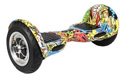 Kolonožka Hoverboard 10" žlutá mramor - klikněte pro větší náhled