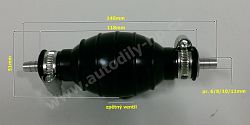 Čerpadlo paliva ruční, balonek pr. 8mm